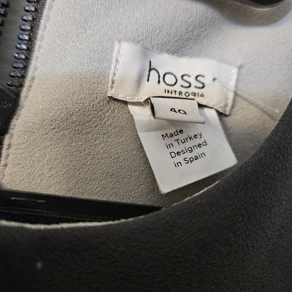 Hoss Intropia charcoal-grey neoprene dress - Picture 3 of 7